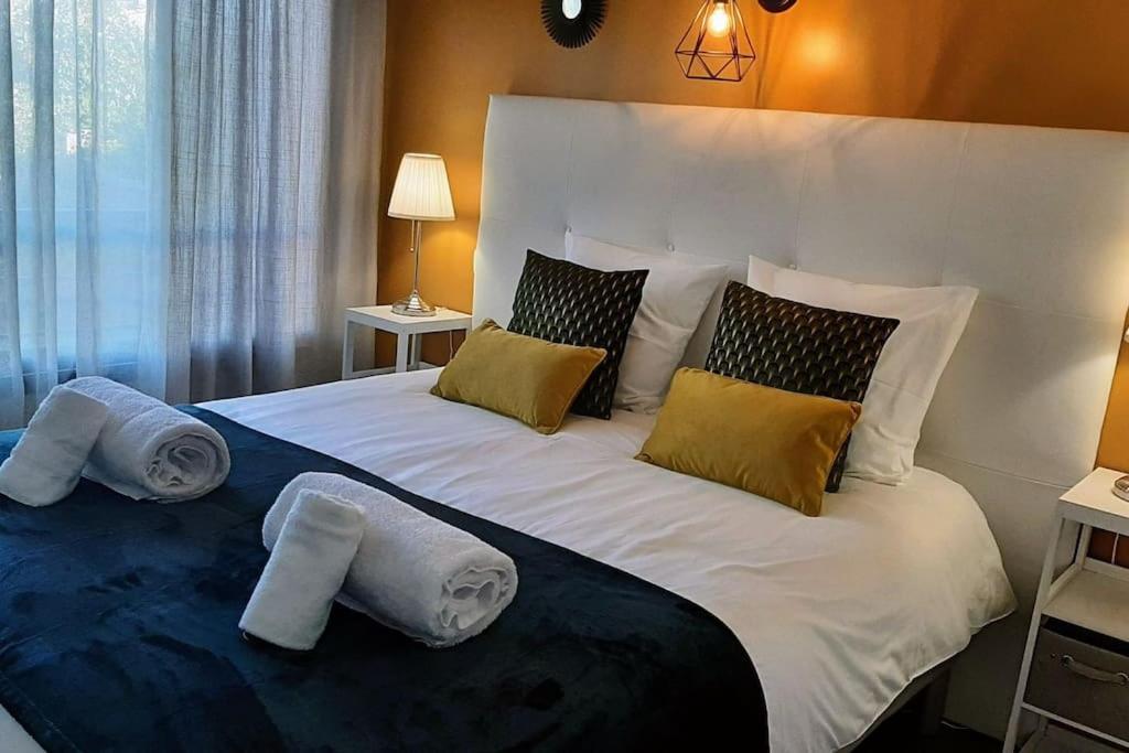 Apartamento Toulouse Charmant T3 Ponts Jumeaux Avec Terrasse Exterior foto