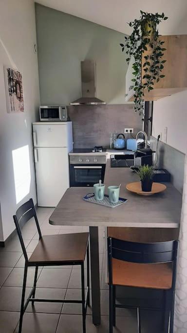 Apartamento Toulouse Charmant T3 Ponts Jumeaux Avec Terrasse Exterior foto